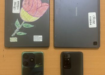 DICRIM apresa hombre por robo y recupera tablets y celulares en Villa Mella,SDN