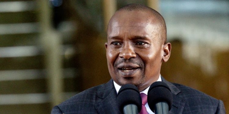 El ministro del Interior de Kenia, Kithure Kindiki, elegido nuevo vicepresidente del país