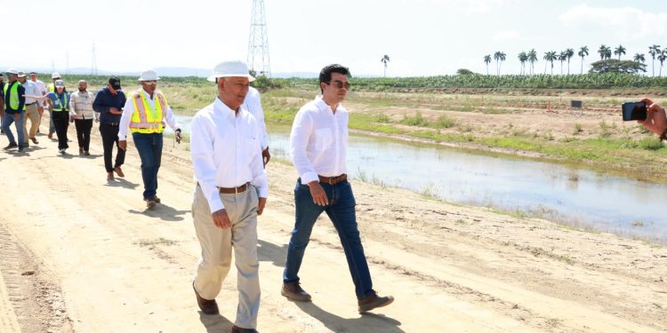 Wellington Arnaud realiza amplia supervisión de obras en Dajabón, Valverde y Hermanas Mirabal