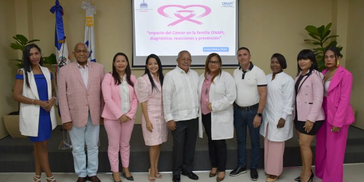 ONAPI realiza conferencia para sensibilizar sobre el impacto del cáncer en los colaboradores de la entidad