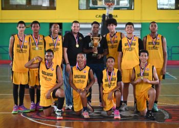 Club Rafael Barias, campeón del torneo de basket masculino U14 ABADINA 2024