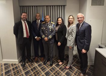 Director PN sostiene encuentro con secretario de Seguridad de PR y representantes de agencias internacionales