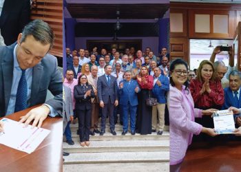 Junto a miembros comités Político y Central, Johnny Pujols inscribe candidatura a Secretaría General PLD