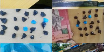 Policía ocupa armas y sustancias narcóticas en Monte Plata
