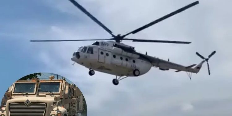Pasajeros de helicóptero de la ONU en Haití que fue tiroteado están ilesos