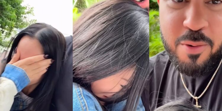 ¡Entre lágrimas! Natti Natasha deja a su hija en escuela en su primer día de clases