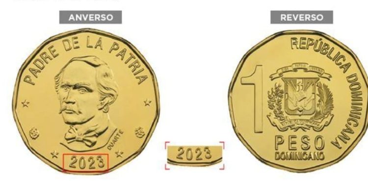 BCRD presenta nuevas monedas de RD$ 1:00 a partir del 1 de noviembre de 2024