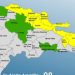 COE aumenta a 9 provincias en alerta amarilla y mantiene 4 y el DN en verde por incidencia de  vaguada