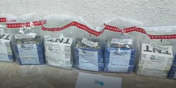 Incautan en Aeropuerto de Punta Cana 62 paquete de presunta cocaína