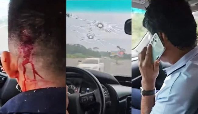 Vehículo en que viajaba Evo Morales recibe 14 disparos y su chofer resulta herido