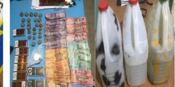 Policía Nacional apresa a dos personas por comercialización de bebidas adulteradas en Barahona