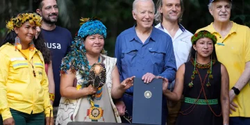 Presidente Joe Biden llega a Río de Janeiro para participar en su último G20