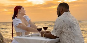 Karen Yapoort celebra su séptimo aniversario de bodas con Edwin Encarnación