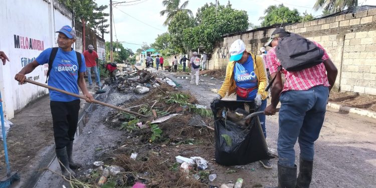 "Limpiemos el Barrio" llega al sector Canaán, en Punta de Villa Mella
