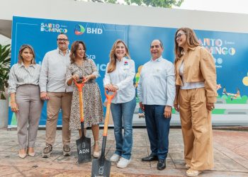 Banco BHD y Alcaldía del DN inician construcción de sala de lactancia en el parque Iberoamérica