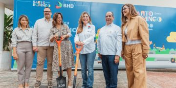 Banco BHD y Alcaldía del DN inician construcción de sala de lactancia en el parque Iberoamérica