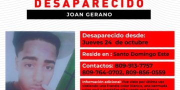 Familiares reportan como desaparecido a un joven de 15 años en SDE