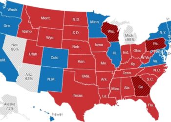 Donald Trump arrebata a los demócratas tres estados clave para sellar su triunfo