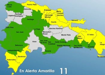 COE eleva a 24 provincias y el DN en alerta por incidencia de vaguada