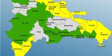 COE eleva a 24 provincias y el DN en alerta por incidencia de vaguada