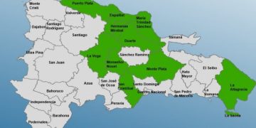 COE coloca 10 provincias bajo alerta por lluvias