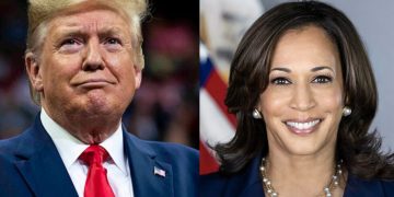 Trump promete que "no habrá violencia" mientras Harris aprovecha para hablar con votantes