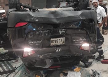 Sistema 911 coordina asistencia ante accidente de tránsito en establecimiento comercial del DN