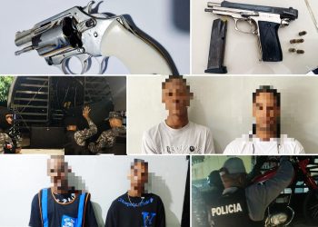 Autoridades ocupan dos arma de fuego en Villa Mella, incautan bocinas y otros objetos en Los Guaricanos, SDN