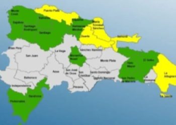 18 demarcaciones bajo alerta por zona de disturbio al norte y una vaguada, según COE