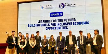 Juan Ariel Jiménez expone en Universidad Georgetown sobre retos educativos de América Latina