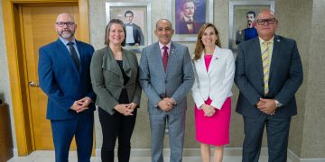 Presidente DNCD se reúne con directora oficina occidental asuntos antinarcóticos del Departamento de Estado EE.UU
