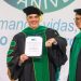 Presidente Abinader recibe el título Honoris Causa en Ciencias Agroindustriales" de la Universidad ISA