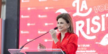 Raquel Peña encabeza lanzamiento del Bono Navideño y Almuerzos del Cambio