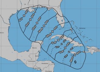 Se forma la tormenta tropical Rafael en el Caribe
