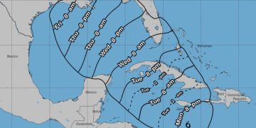 Se forma la tormenta tropical Rafael en el Caribe