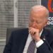 Biden parece dormido en una reunión con líderes africanos