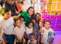 ASDN inaugura murales en columnas del Metro e iluminación de la avenida Hermanas Mirabal