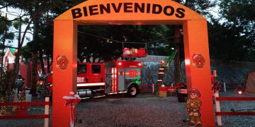 Alcaldía del DN regresa a Villa Navidad con parque temático y estación de bomberos infantil