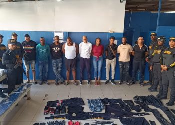 Desmantelan banda armada dedicaba a realizar atracos y secuestros en SPM