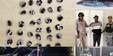 Policía ocupa narcóticos, armas blancas y vehículos robados en operativos en Monte Plata
