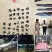 Policía ocupa narcóticos, armas blancas y vehículos robados en operativos en Monte Plata