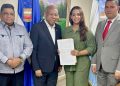 ASDN recibe donacion de terrenos para construccion de mercado de Los Guaricano