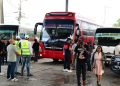 INTRANT realiza operativos de inspección visual vehicular en terminales de autobuses