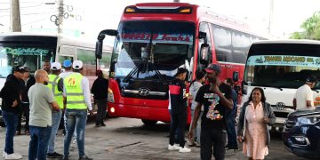 INTRANT realiza operativos de inspección visual vehicular en terminales de autobuses