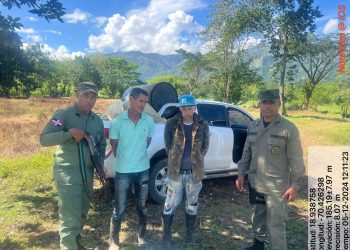 Senpa y Medio Ambiente apresan varias personas por fabricación de hornos de carbón en Monseñor Nouel