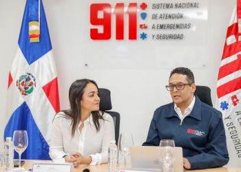 Ministra de Interior y Policía conoce innovaciones tecnológicas del 911