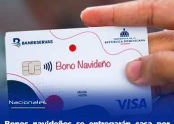Bonos navideños se entregará casa por casa este domingo