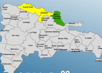 3 demarcaciones bajo alerta debido   sistema frontal se degenera a vaguada, según COE