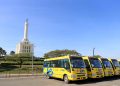TRAE informa autobuses eléctricos ofrecen servicio de manera regular en Santiago