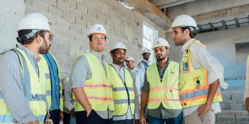 Ministro Bonilla realiza recorrido de supervisión en construcción de la UASD-Neyba